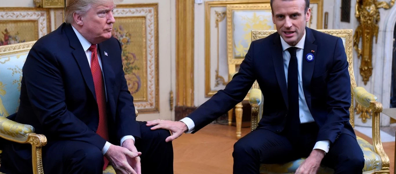 Ε.Μακρόν σε Ν.Τραμπ: «Μάζεψε τον Ρ.Τ.Ερντογάν γιατί αλλιώς θα ψάχνουν να βρουν που πέφτει η Τουρκία»